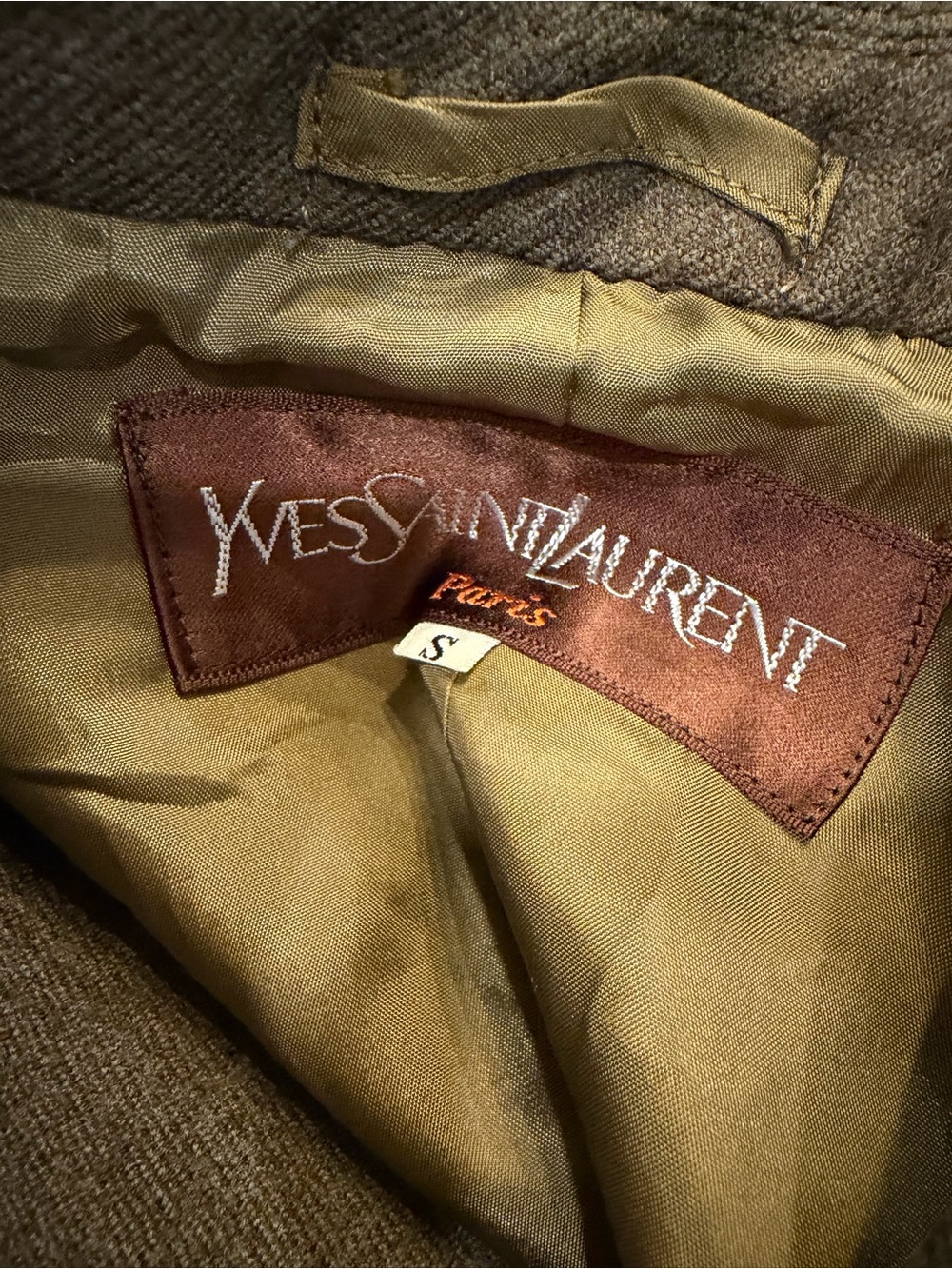 Yves Saint Laurent Double-Breasted Jacket - Picture 4 of 10
